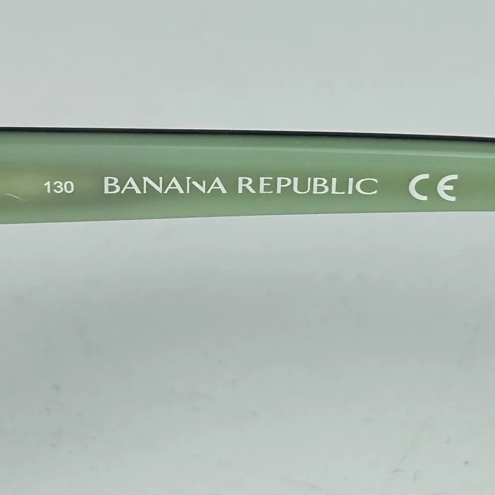 Banana Republic‎ Khole Jzh Unisex Eyeglasses Frame Black Plastic Full Rim 130 mm